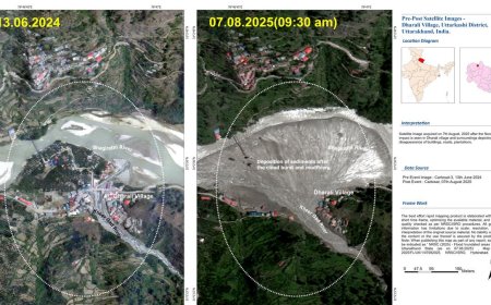 ISRO assesses Dharali damage post flash flood