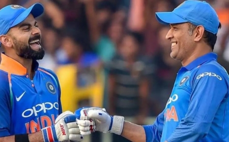 மிமிக்கிரி-யில் பட்டையை கிளப்புவார்... கோலி குறித்து தோனி ஓபன் டாக்